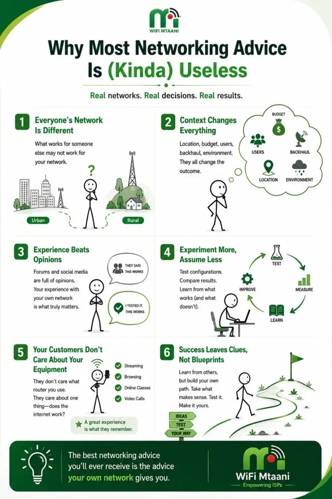 networking advice infographic and networking quote